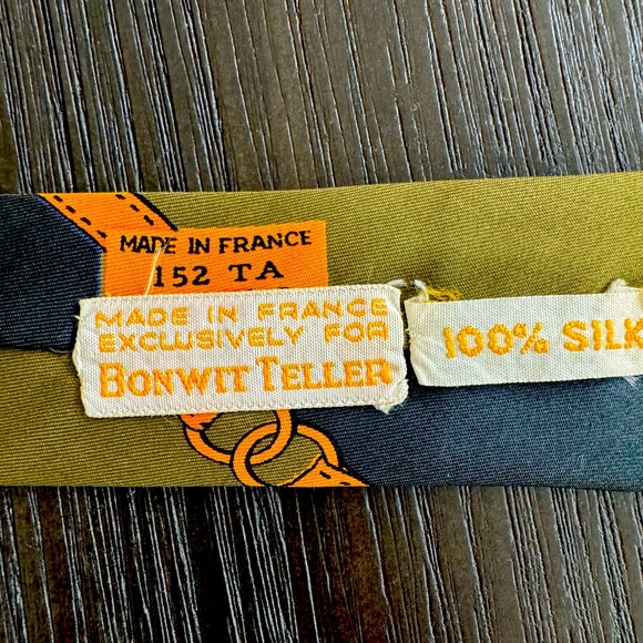 HERMES Vintage Silk Tie - Picture 3 of 10